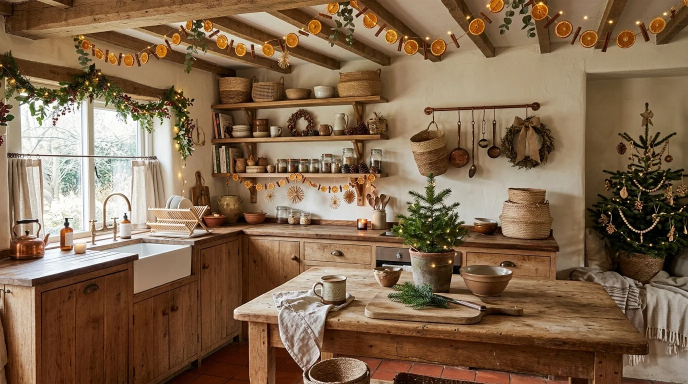 Festive Christmas Kitchen Decor Ideas for Holiday Baking Cheer inspiration image 9