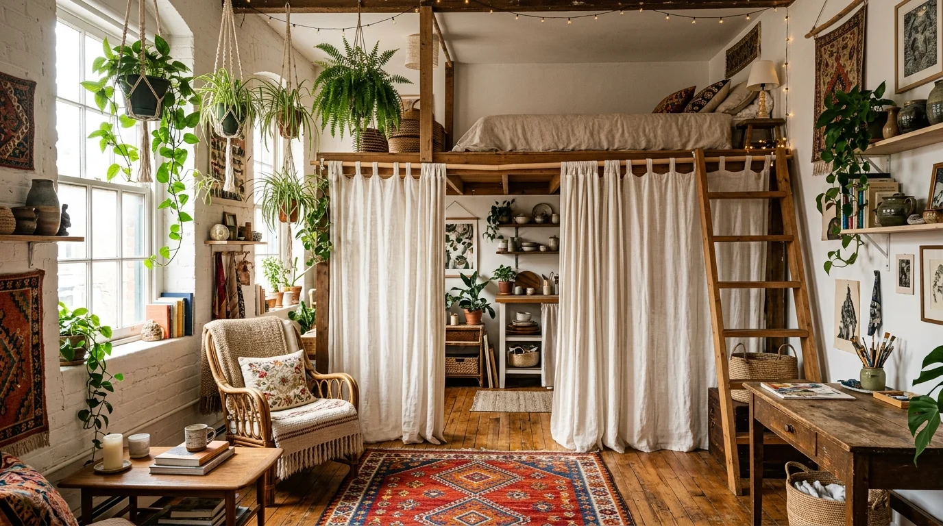 Free-Spirited Boho Apartment Ideas for a Laid Back Urban Home inspiration image 3