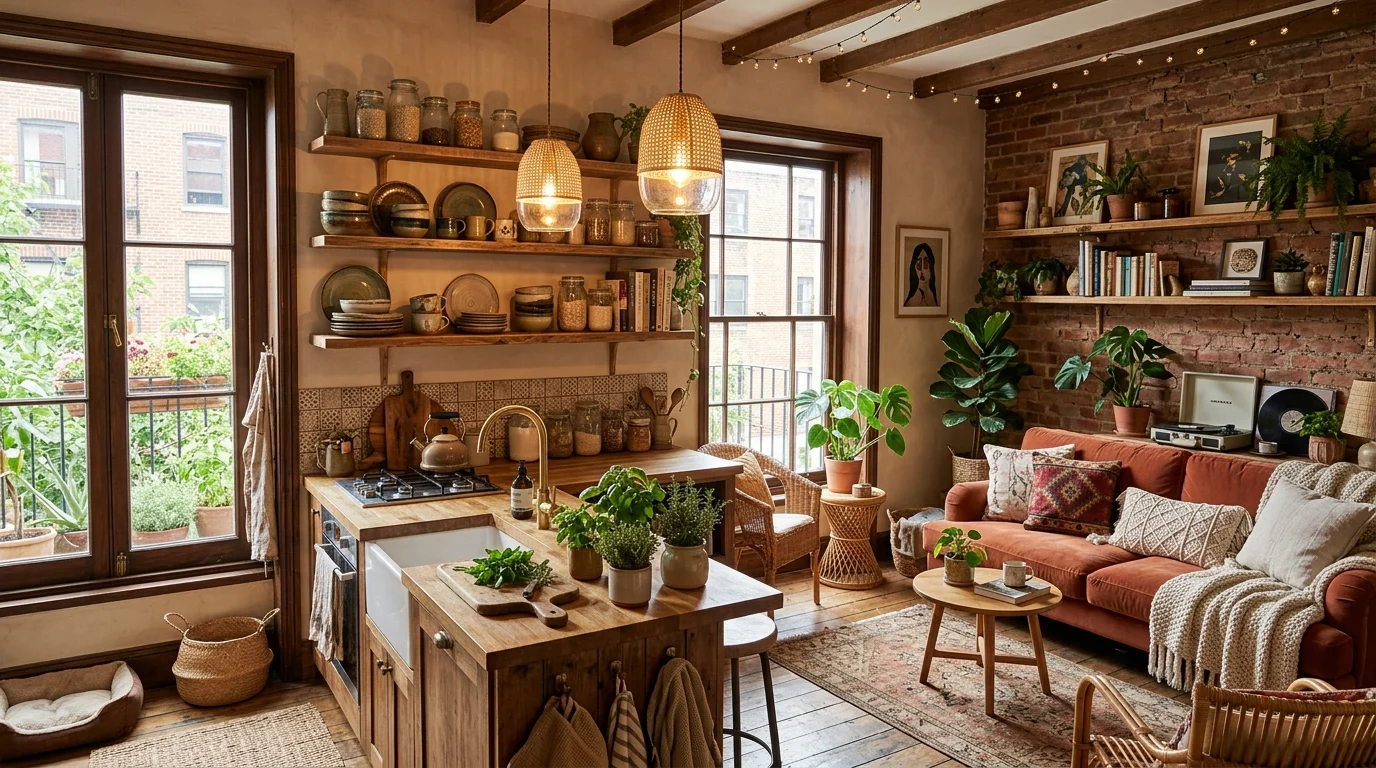 Free-Spirited Boho Apartment Ideas for a Laid Back Urban Home inspiration image 4