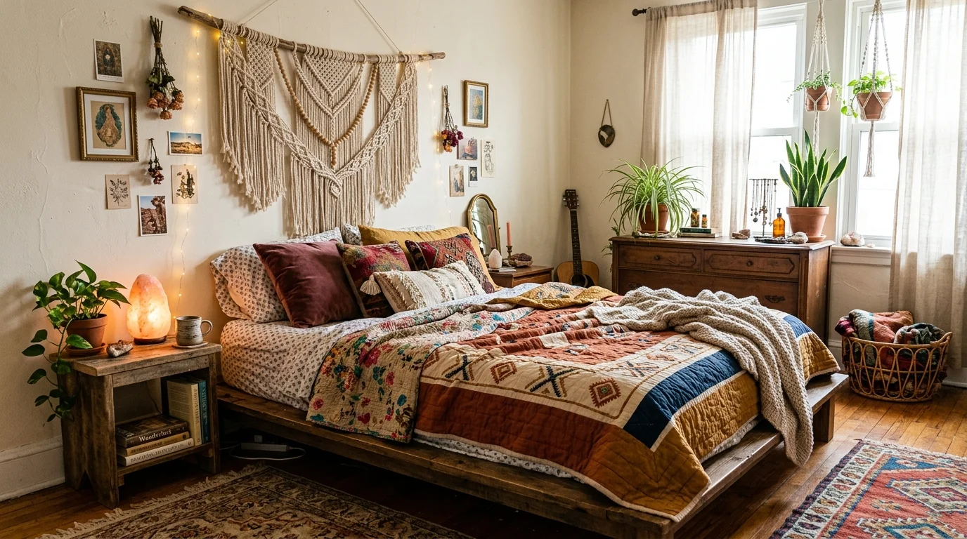 Free-Spirited Boho Apartment Ideas for a Laid Back Urban Home inspiration image 7