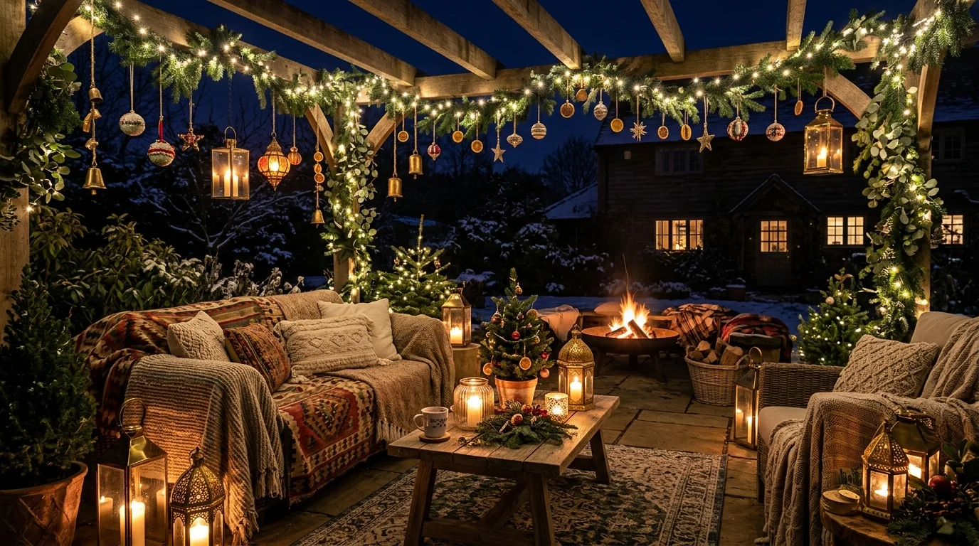 Free-Spirited Boho Christmas Decor Ideas for an Eclectic Holiday inspiration image 8