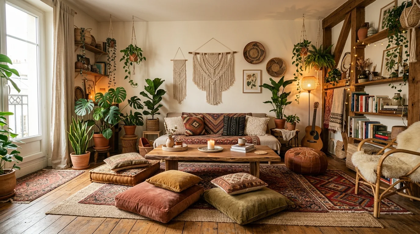 Free-Spirited Boho Home Ideas for a Relaxed Eclectic Vibe inspiration image 1