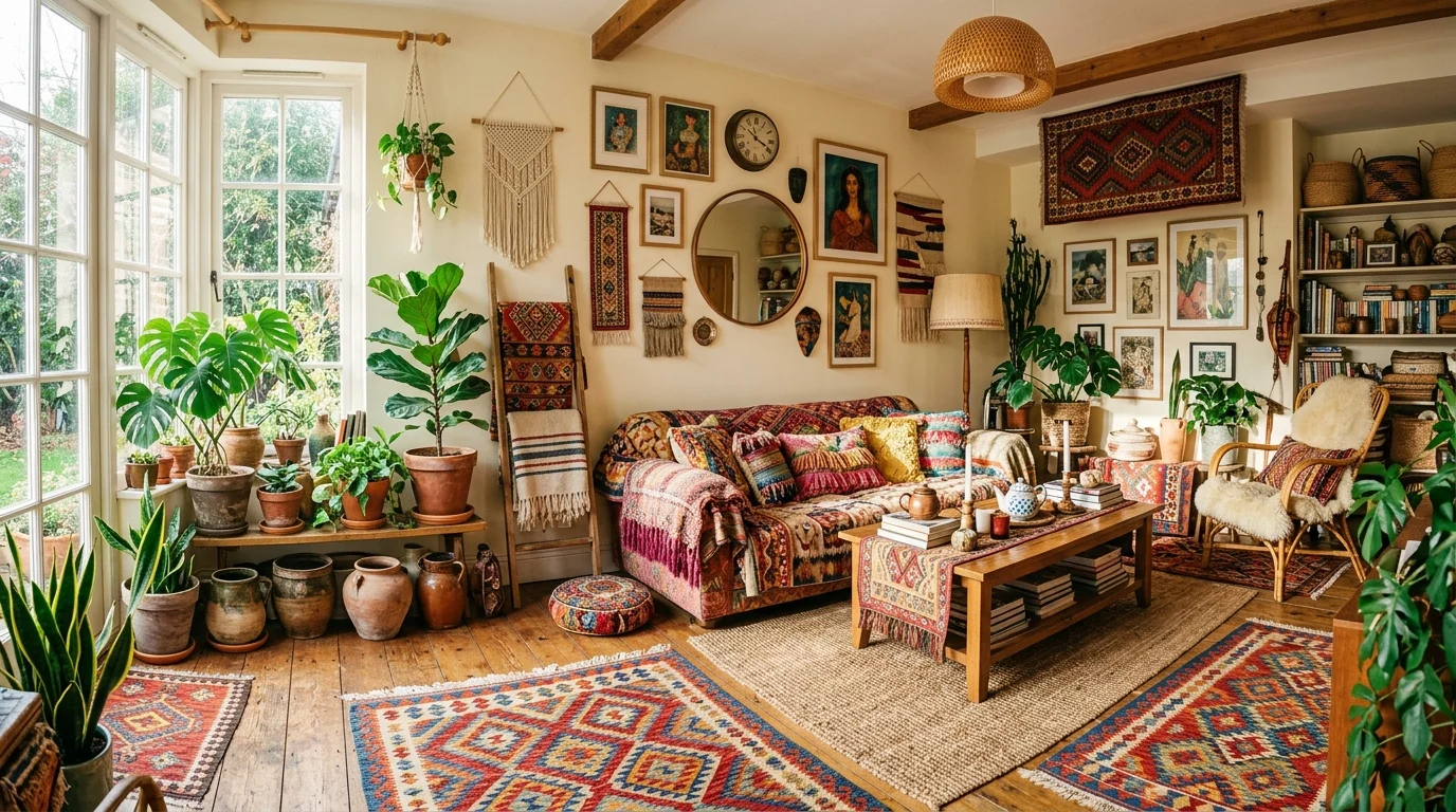 Free-Spirited Boho Home Ideas for a Relaxed Eclectic Vibe inspiration image 4