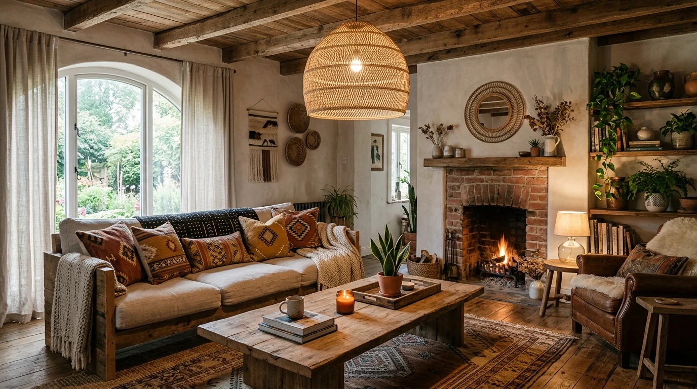 Free-Spirited Boho Home Ideas for a Relaxed Eclectic Vibe inspiration image 6
