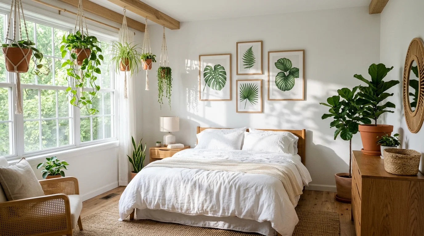 Fresh Green and White Bedroom Ideas for a Crisp Calming Retreat inspiration image 6