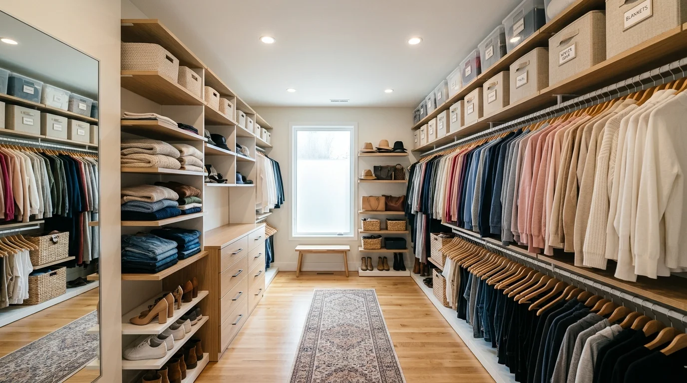 Functional Closet Organization Ideas for a Clutter Free Space inspiration image 1