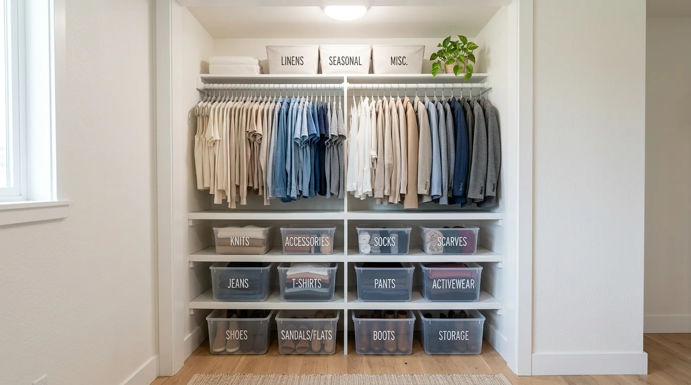 Functional Closet Organization Ideas for a Clutter Free Space inspiration image 2