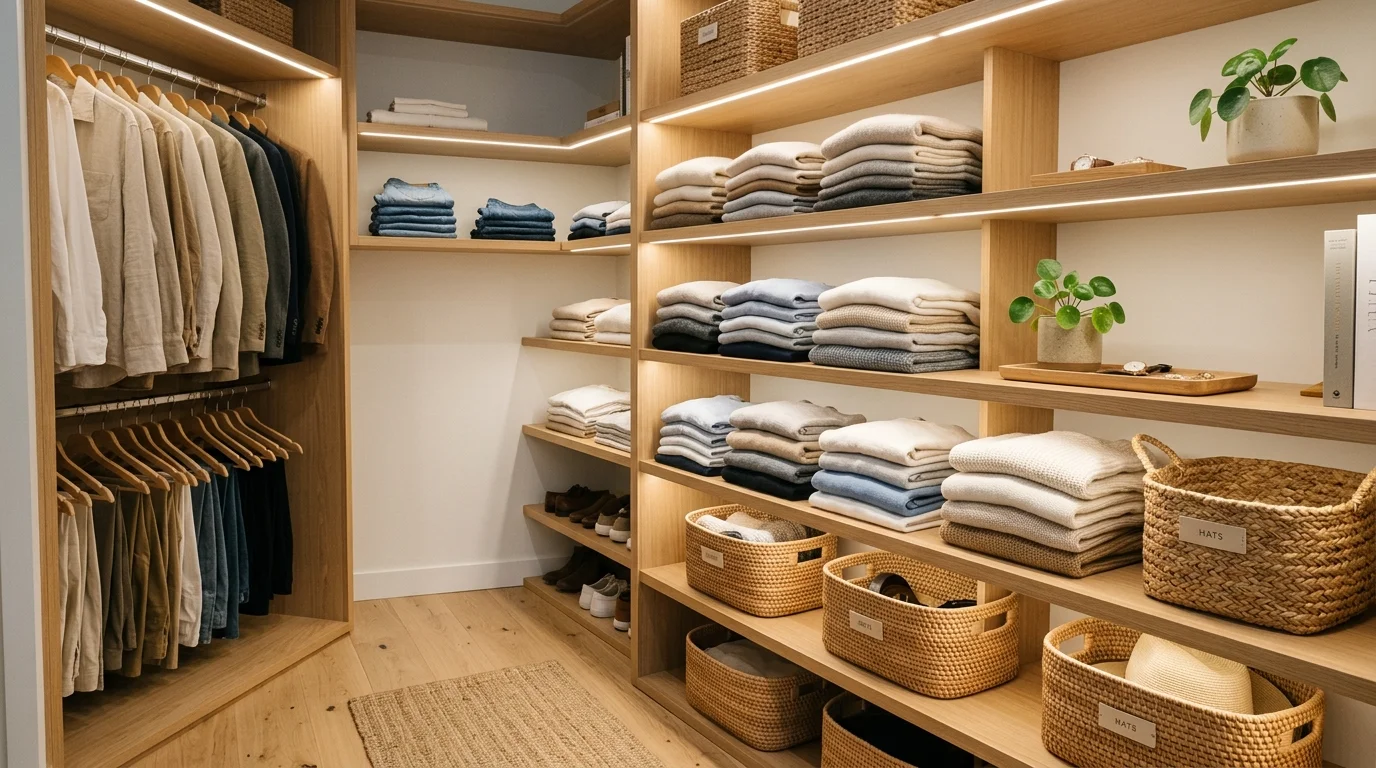 Functional Closet Organization Ideas for a Clutter Free Space inspiration image 3