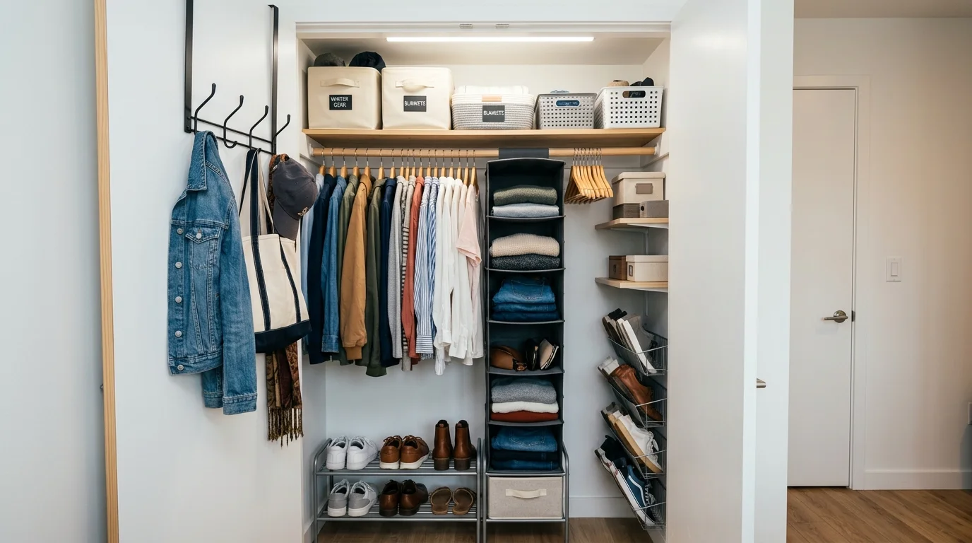 Functional Closet Organization Ideas for a Clutter Free Space inspiration image 5