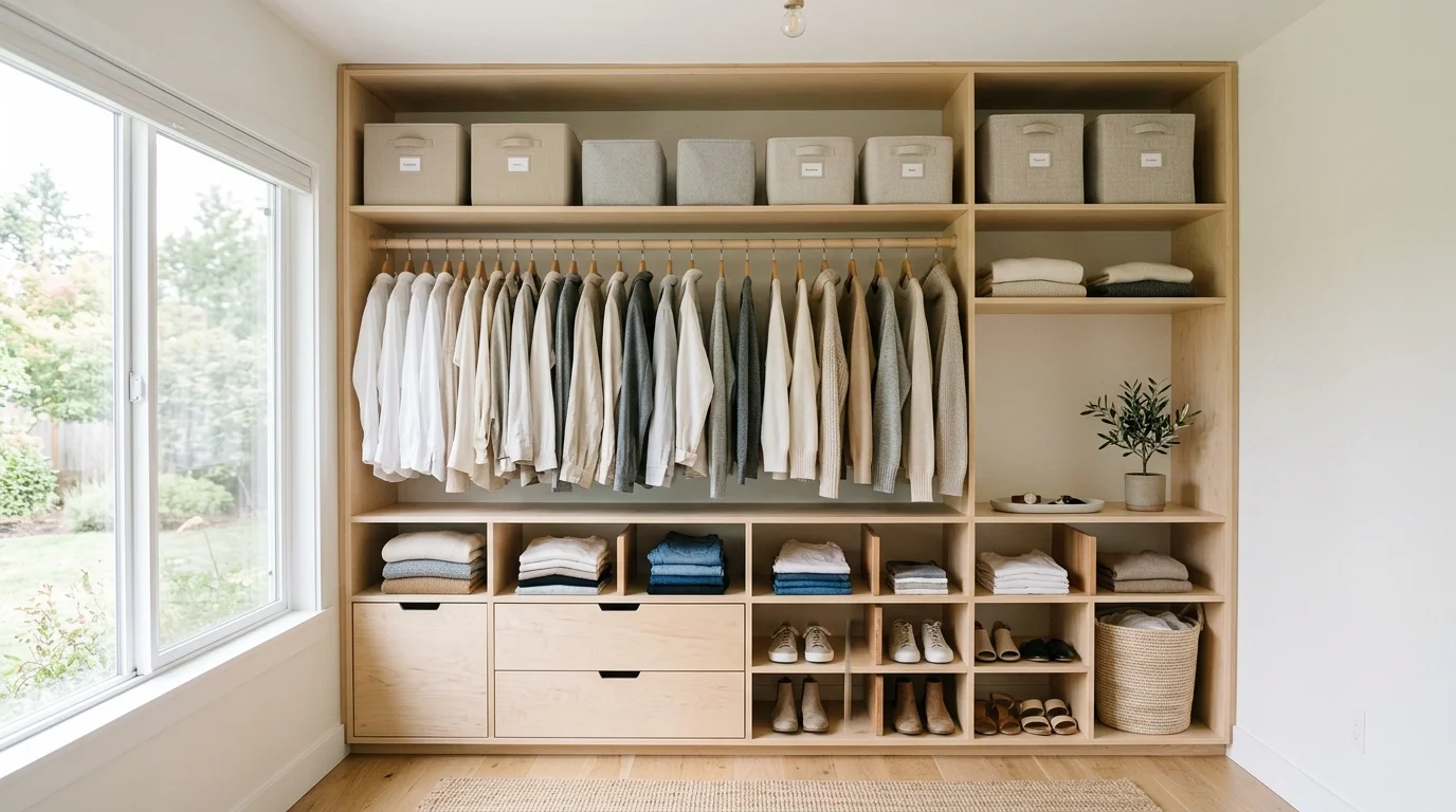 Functional Closet Organization Ideas for a Clutter Free Space inspiration image 6