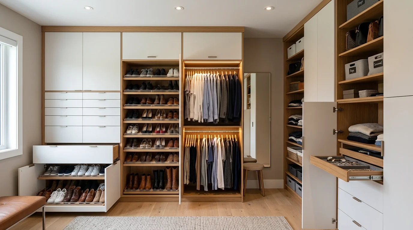 Functional Closet Organization Ideas for a Clutter Free Space inspiration image 8