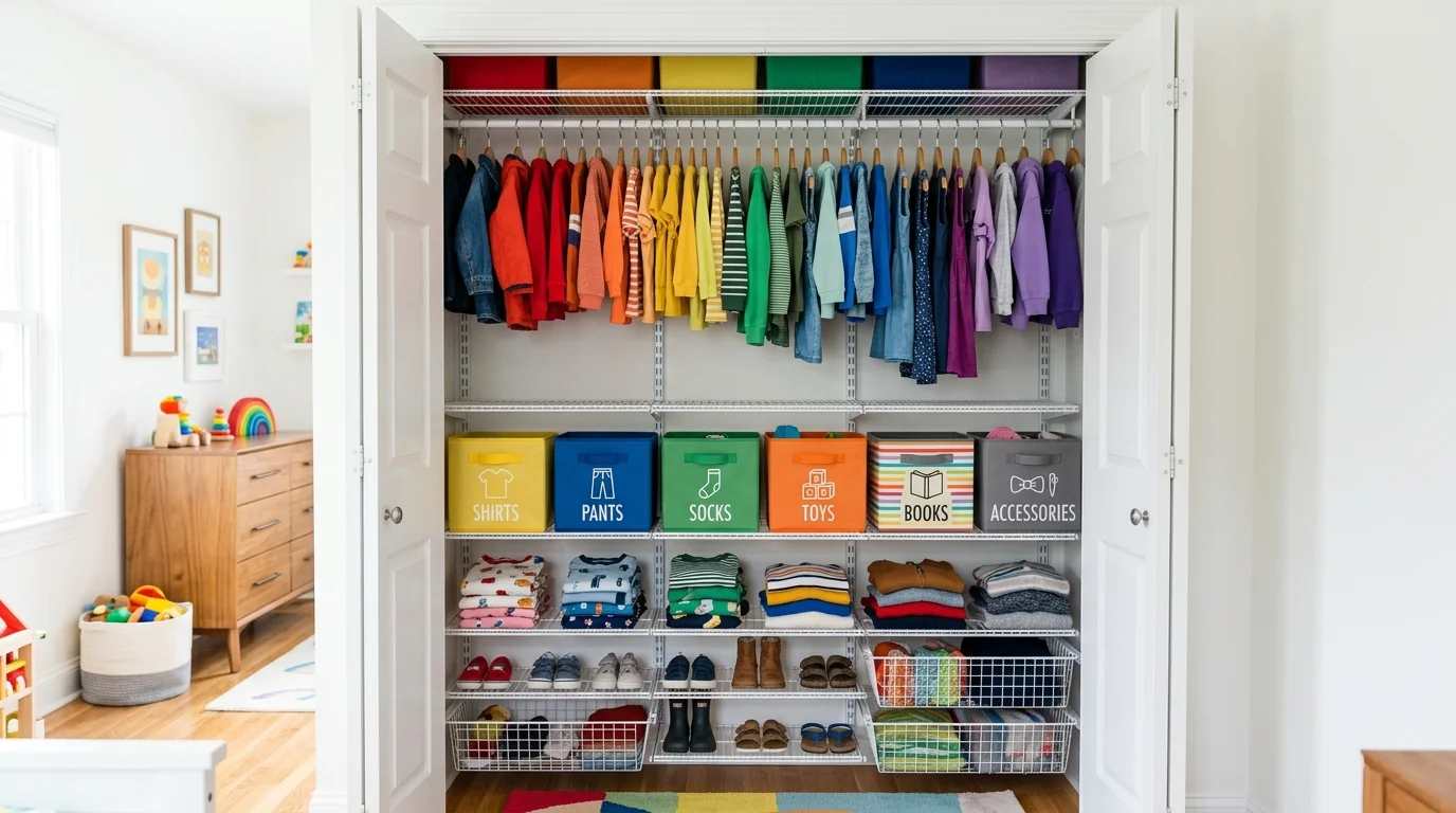 Functional Closet Organization Ideas for a Clutter Free Space inspiration image 11