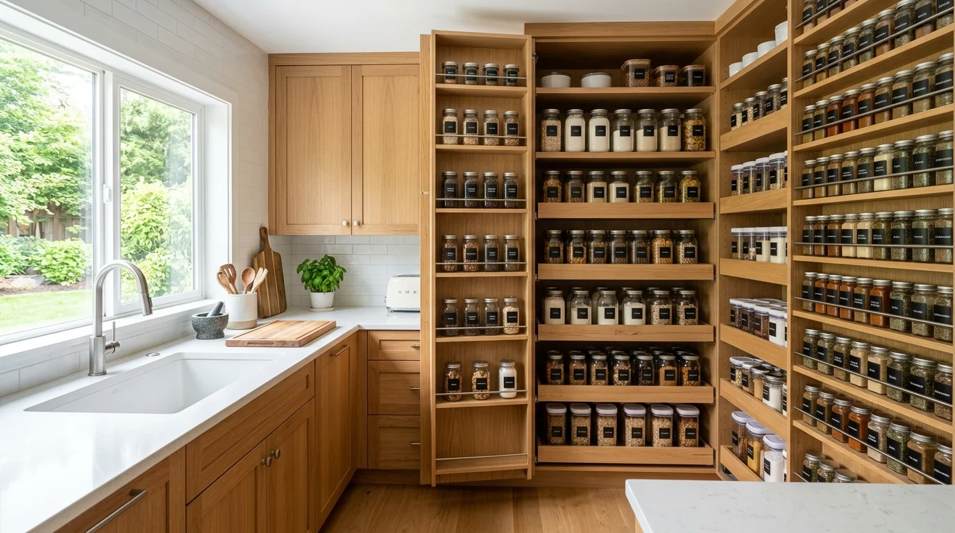 Functional Kitchen Storage Ideas for Organized Cooking Space inspiration image 1