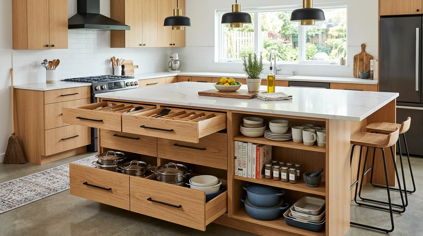 Functional Kitchen Storage Ideas for Organized Cooking Space inspiration image 6