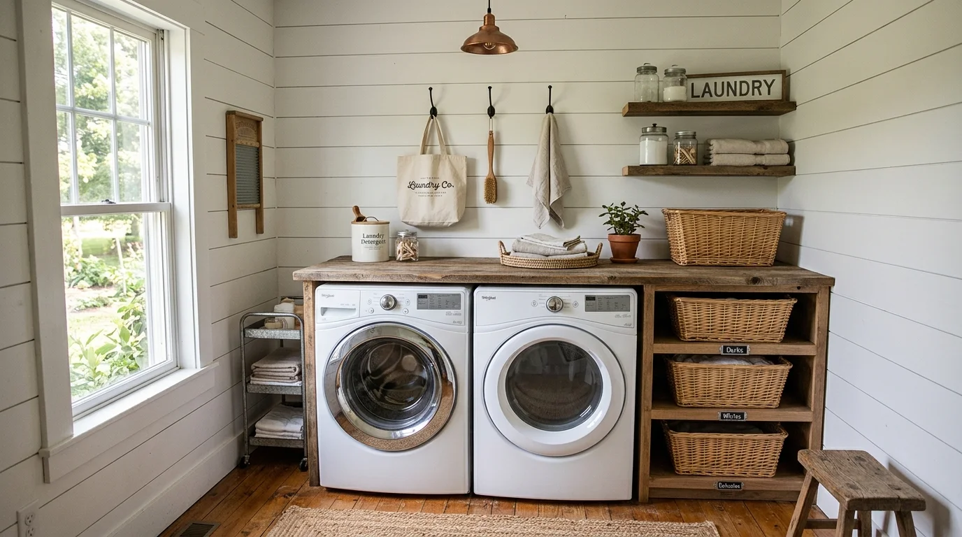 Functional Laundry Room Ideas for a Beautiful and Organized Space inspiration image 4
