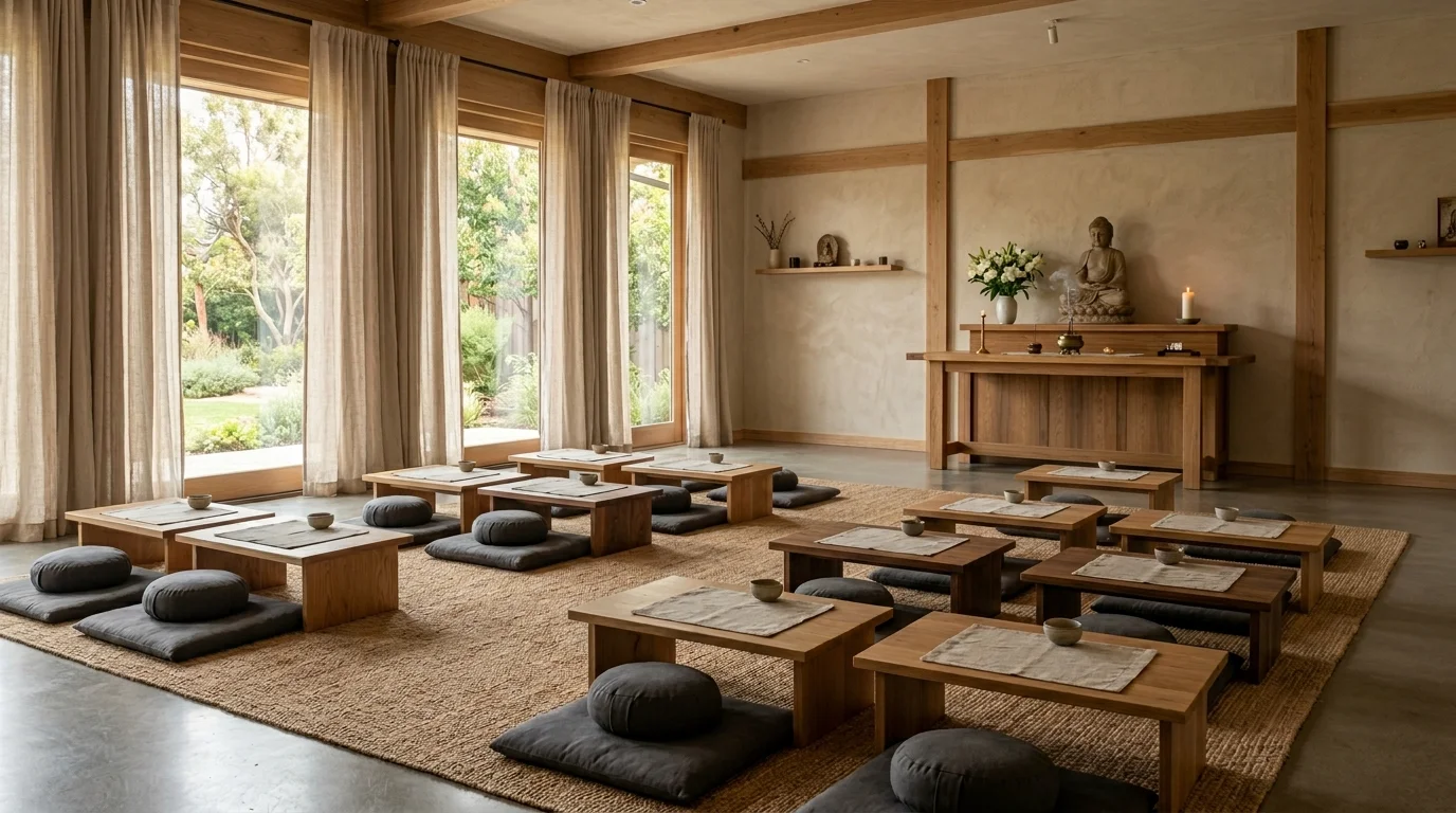 Functional Meditation Tables for Altar and Sacred Space Setup inspiration image 1