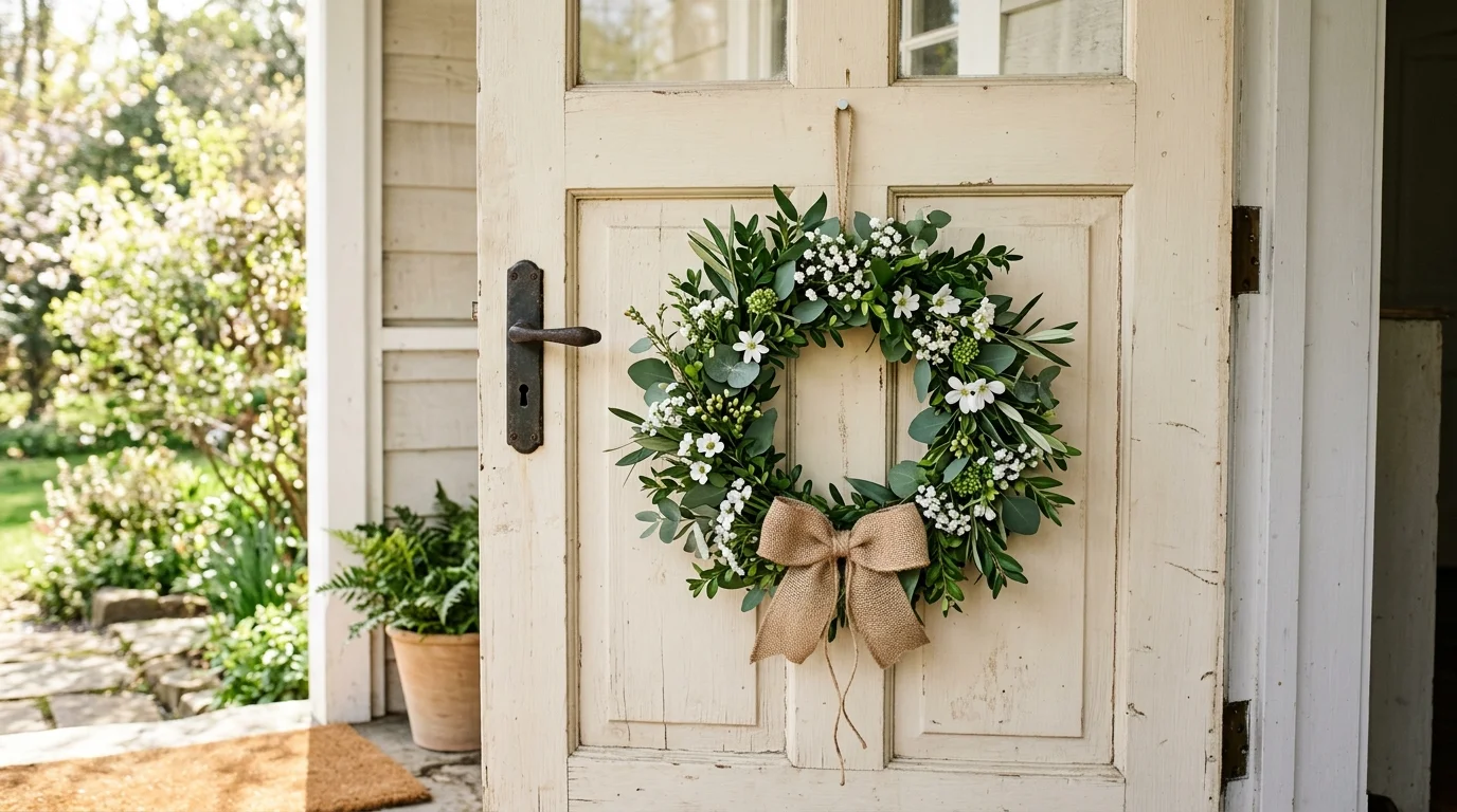 Hoppy Easter Wreath DIY Ideas for a Festive Spring Front Door inspiration image 4