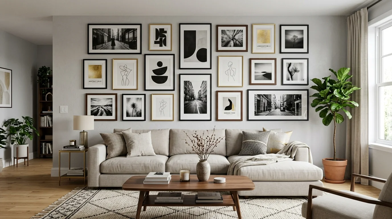 Inspiring Gallery Wall Ideas for Personalized Home Decor inspiration image 1