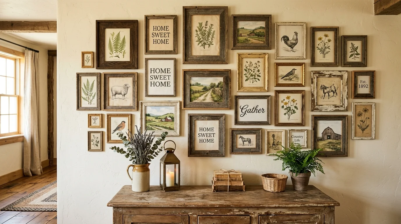 Inspiring Gallery Wall Ideas for Personalized Home Decor inspiration image 9