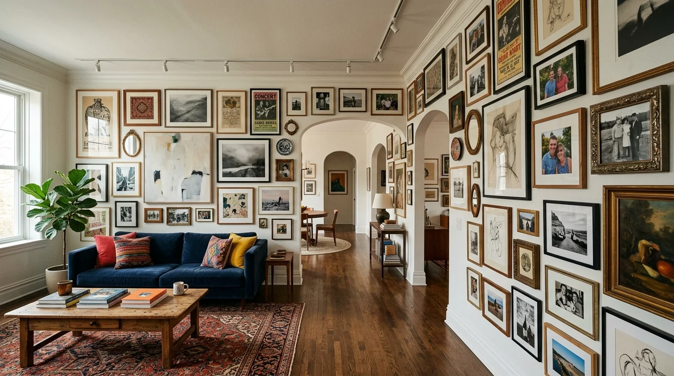 Inspiring Gallery Wall Ideas for Personalized Home Decor inspiration image 12