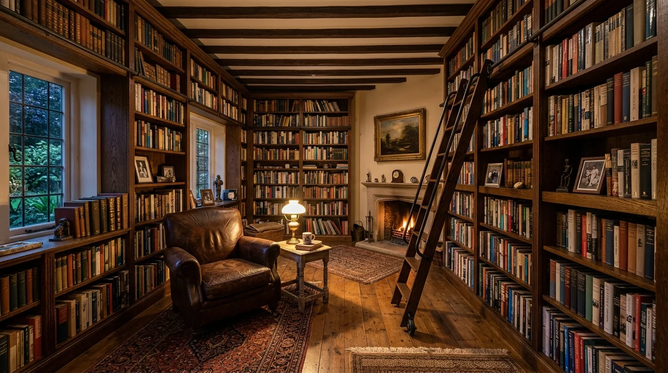 Inspiring Home Library Ideas for Book Lovers Sanctuary inspiration image 1