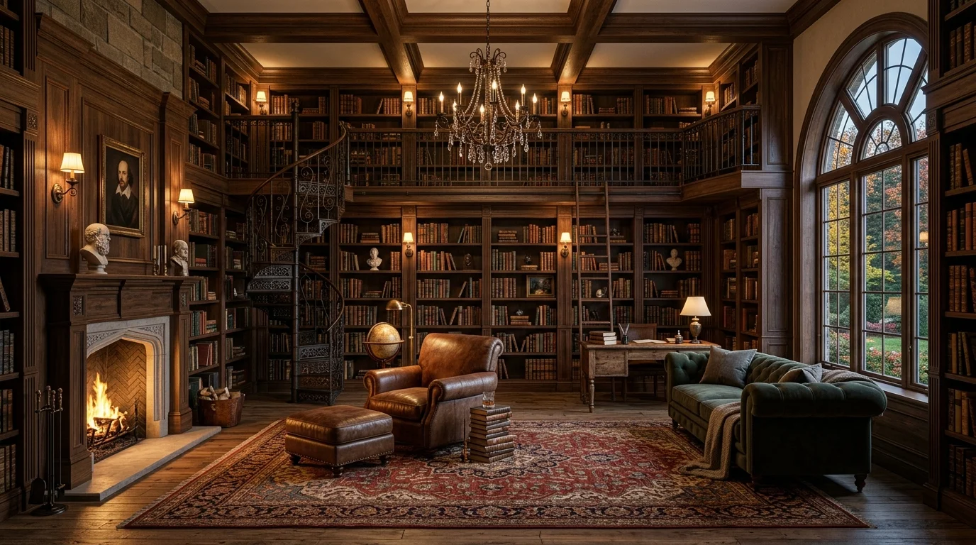 Inspiring Home Library Ideas for Book Lovers Sanctuary inspiration image 14