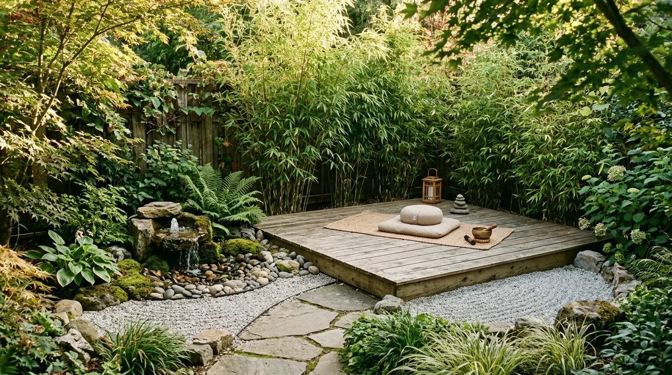 Inspiring Outdoor Meditation Space Ideas for Garden Tranquility inspiration image 2