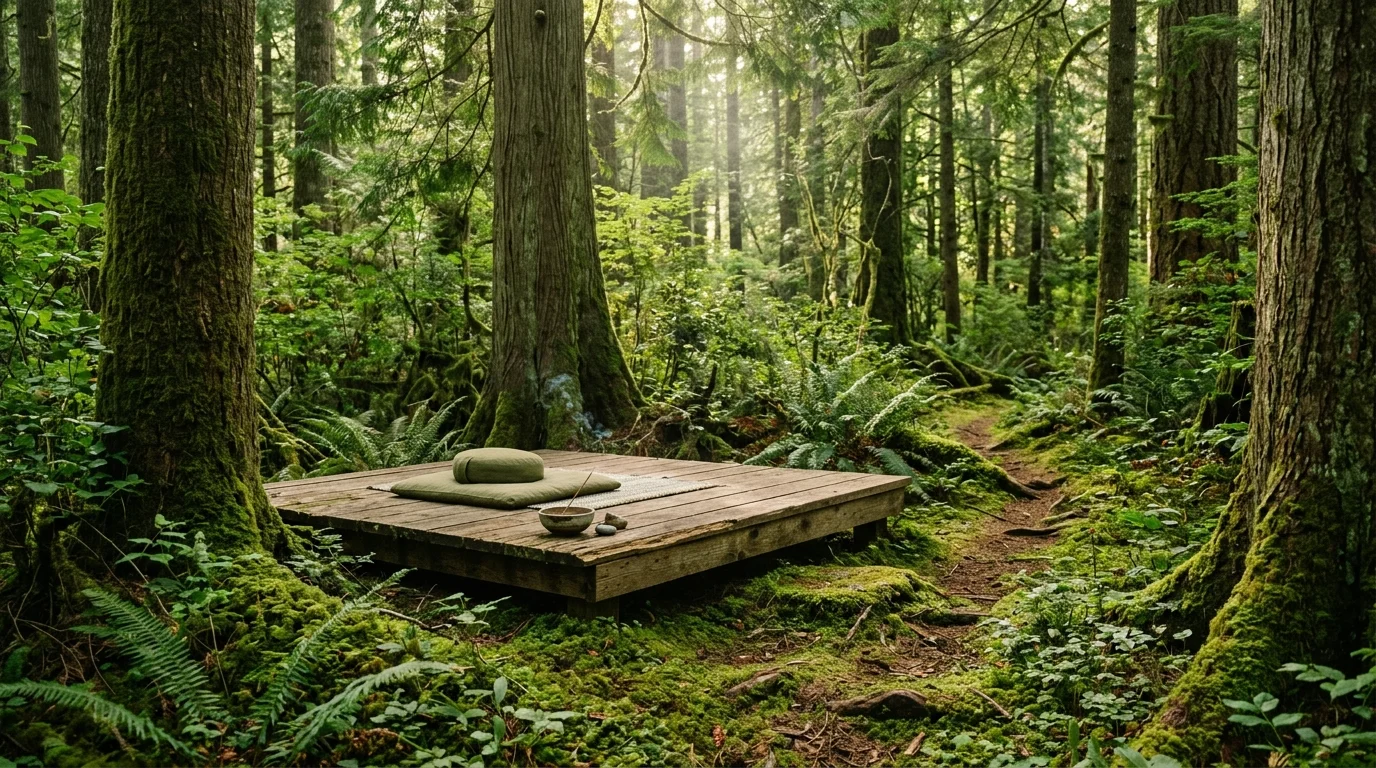 Inspiring Outdoor Meditation Space Ideas for Garden Tranquility inspiration image 6