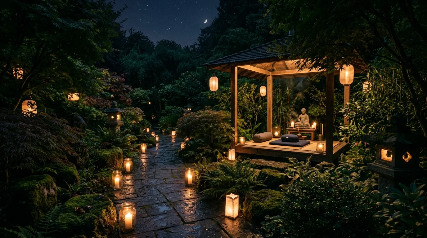 Inspiring Outdoor Meditation Space Ideas for Garden Tranquility inspiration image 11