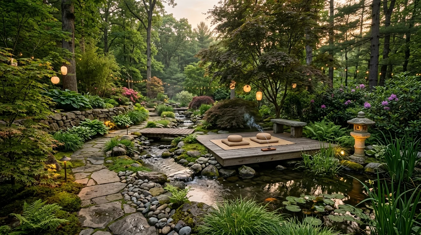 Inspiring Outdoor Meditation Space Ideas for Garden Tranquility inspiration image 14