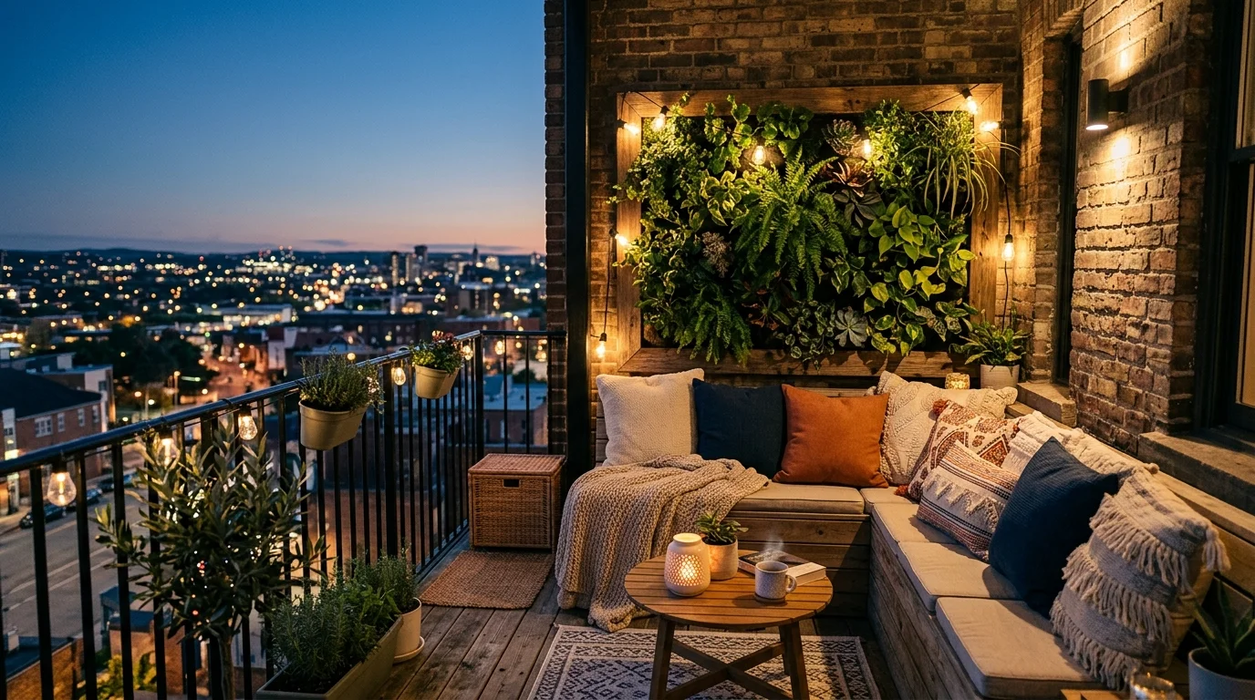 Inviting Cozy Balcony Ideas for a Warm and Welcoming Outdoor Spot inspiration image 6