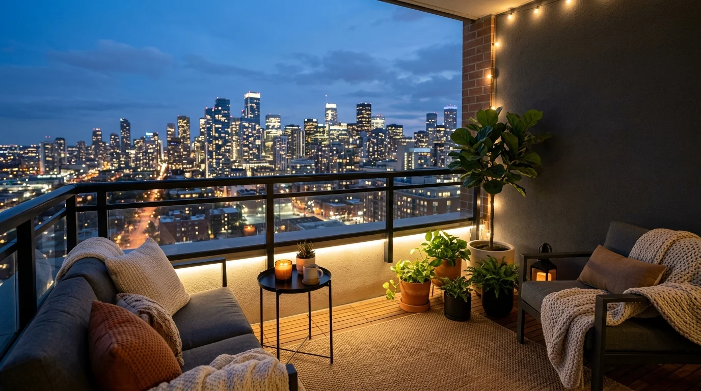 Inviting Cozy Balcony Ideas for a Warm and Welcoming Outdoor Spot inspiration image 9