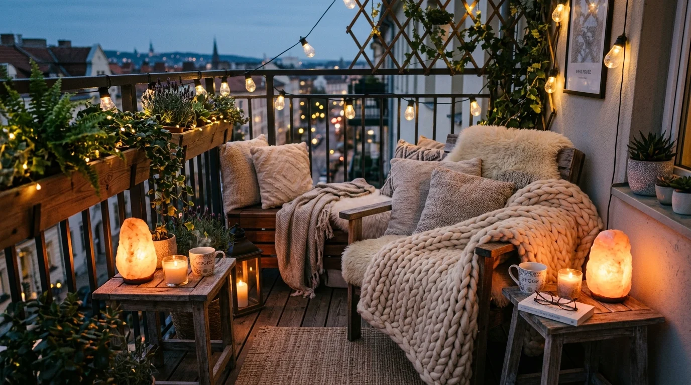 Inviting Cozy Balcony Ideas for a Warm and Welcoming Outdoor Spot inspiration image 10