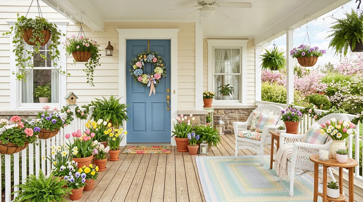 Inviting Front Porch Decor Ideas for Great First Impressions inspiration image 10