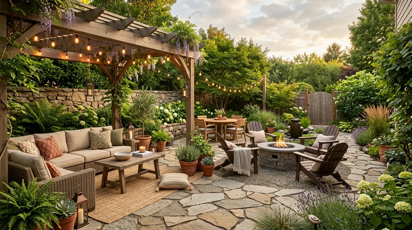 Inviting Outdoor Patio Ideas for a Relaxing Backyard Escape inspiration image 14