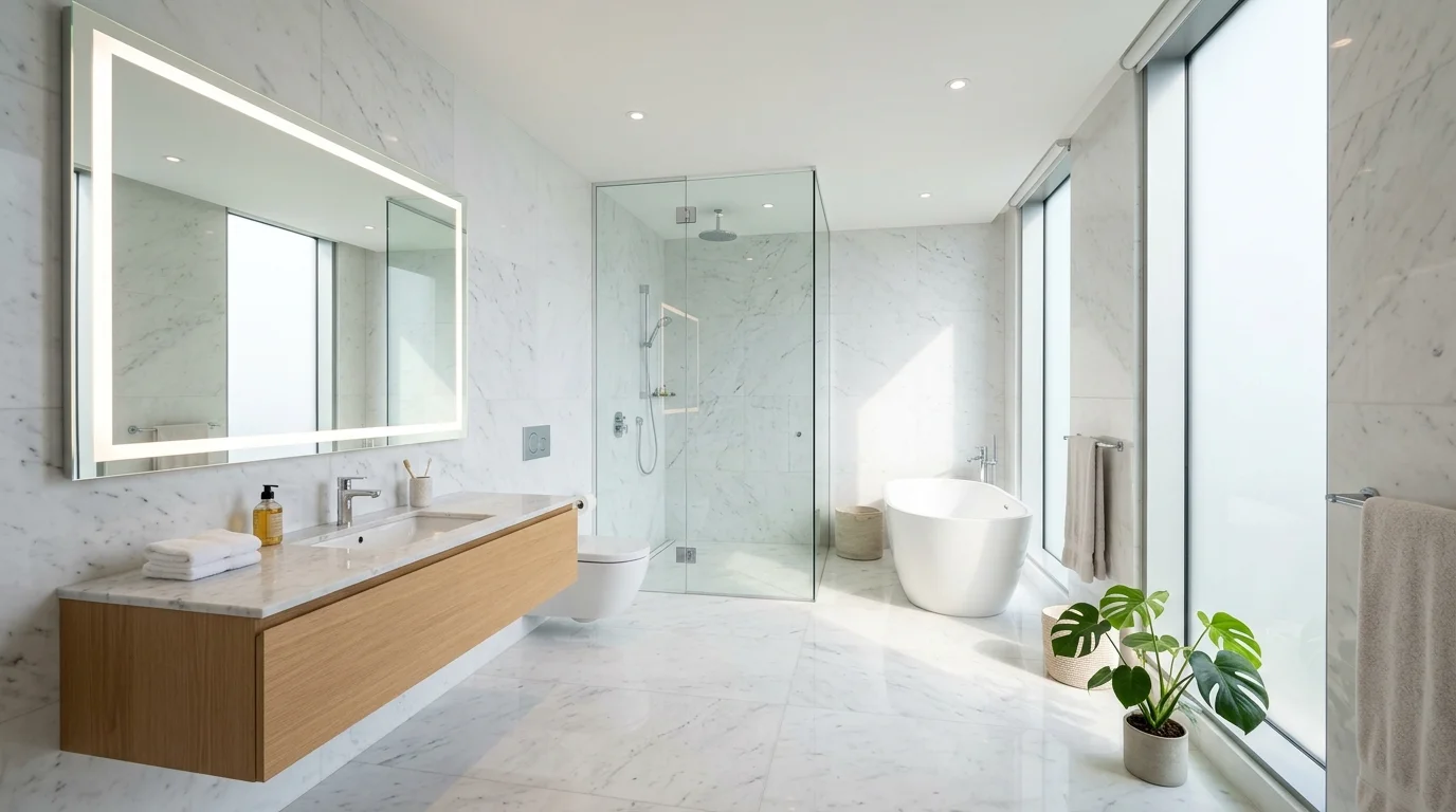 Modern Bathroom Lighting Ideas for a Bright Clean Look inspiration image 1