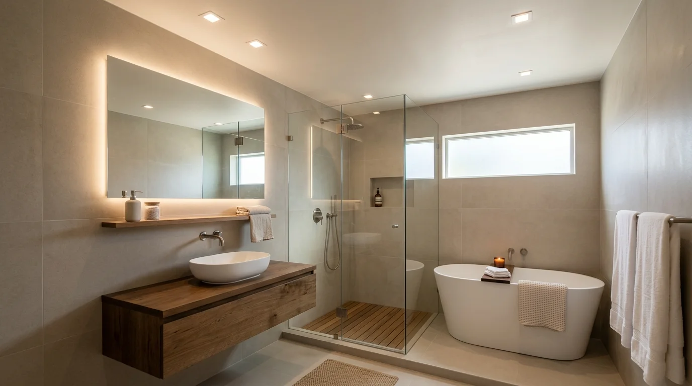 Modern Bathroom Lighting Ideas for a Bright Clean Look inspiration image 2