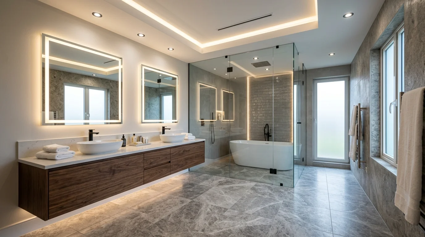 Modern Bathroom Lighting Ideas for a Bright Clean Look inspiration image 12