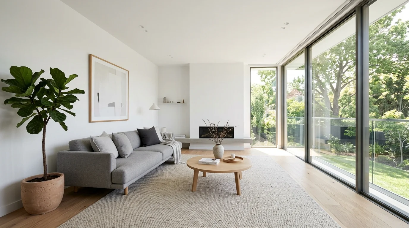 Modern Minimalist Living Room Ideas for a Clean Calm Space inspiration image 1