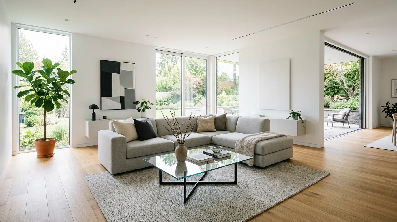 Modern Minimalist Living Room Ideas for a Clean Calm Space inspiration image 8