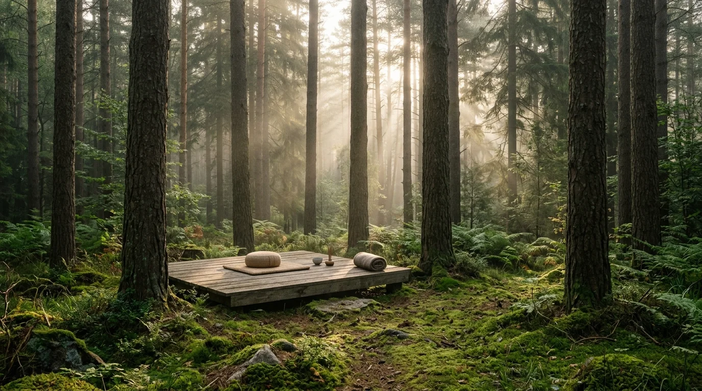 Peaceful Outdoor Meditation Space Ideas for Nature Connection inspiration image 1