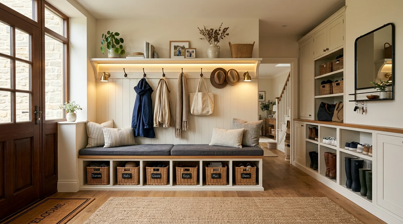 Practical Entryway Storage Ideas for Organized Daily Living inspiration image 12