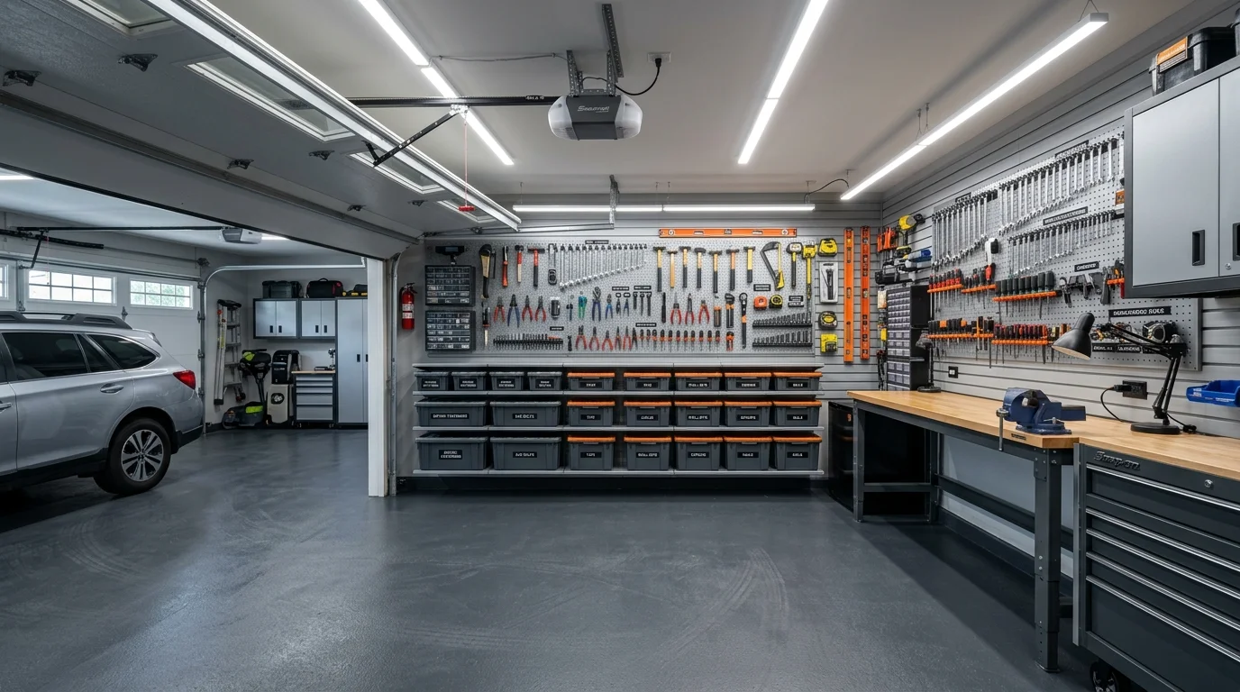 Practical Garage Organization Ideas for a Tidy Functional Space inspiration image 1