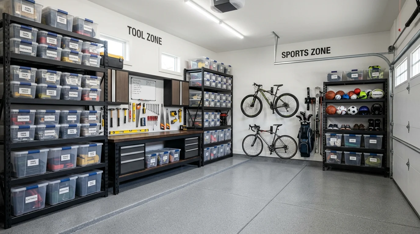 Practical Garage Organization Ideas for a Tidy Functional Space inspiration image 2