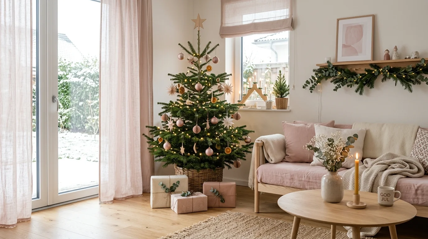 Pretty Pink Christmas Decor Ideas for a Soft Feminine Holiday inspiration image 7