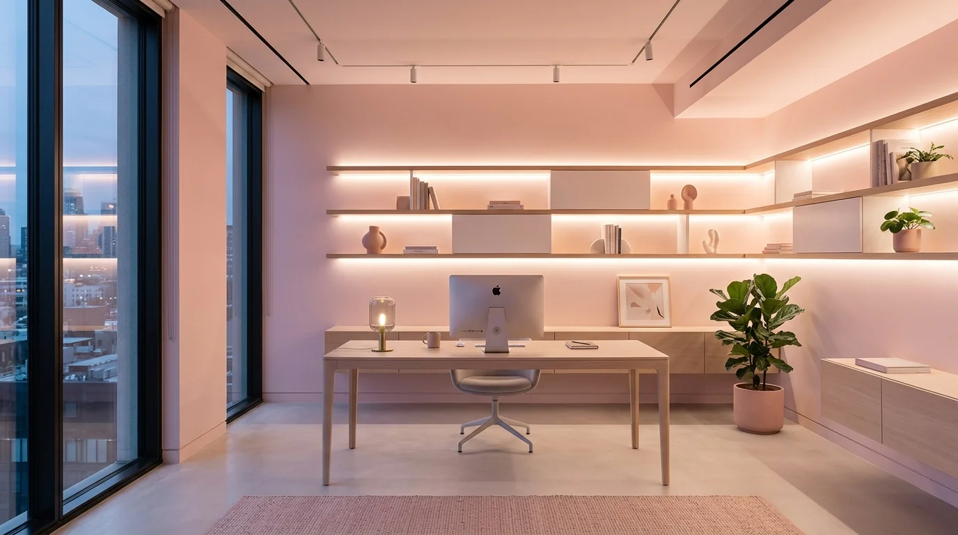 Pretty Ways to Create a Beautiful Pink Meditation Room Today inspiration image 9