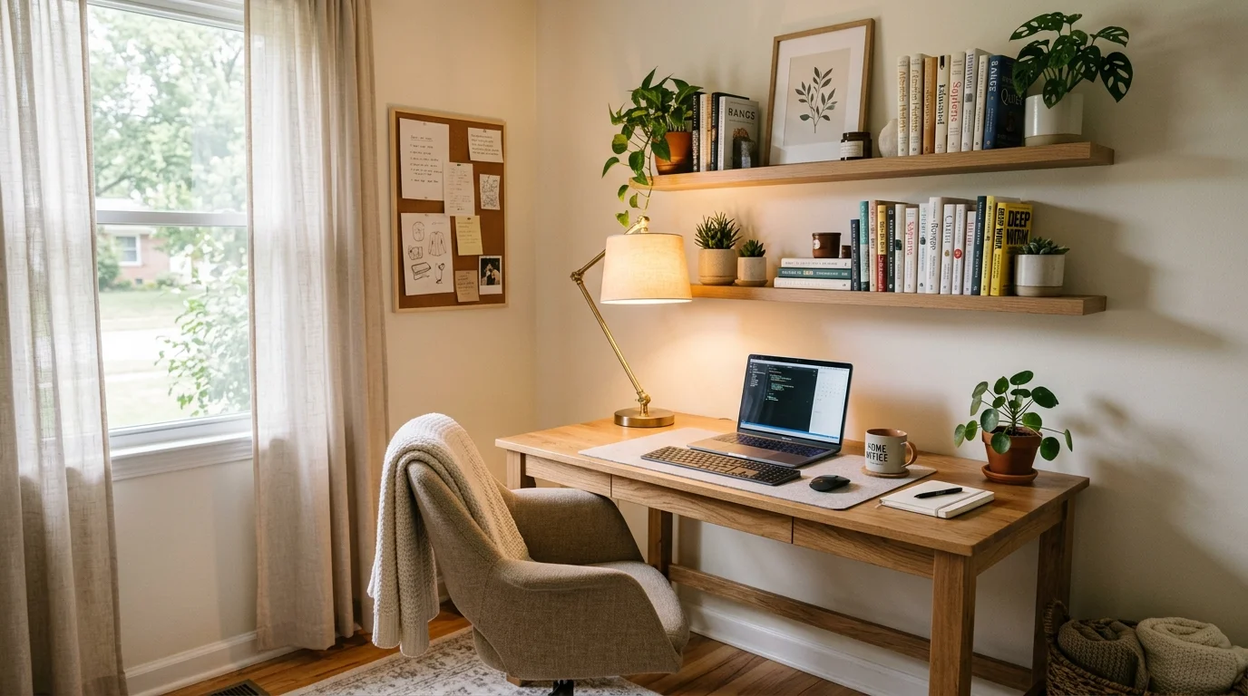 Productive Work from Home Set Up Ideas for Comfort and Focus inspiration image 2