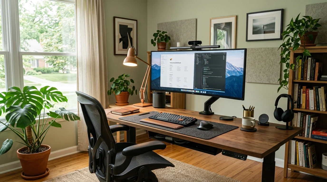 Productive Work from Home Set Up Ideas for Comfort and Focus inspiration image 14