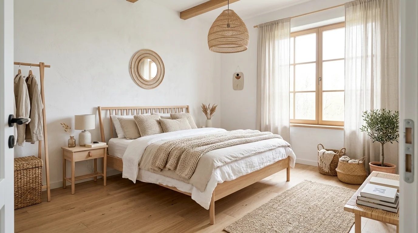 Relaxed Boho Chic Bedroom Ideas for Effortless Bohemian Style inspiration image 3