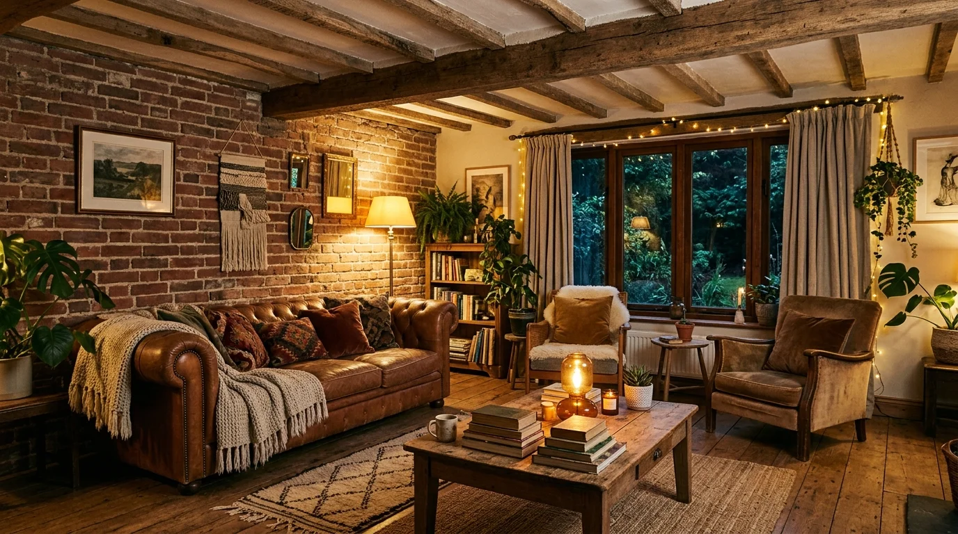 Relaxing Cozy Boho Living Room Ideas for Ultimate Comfort inspiration image 4